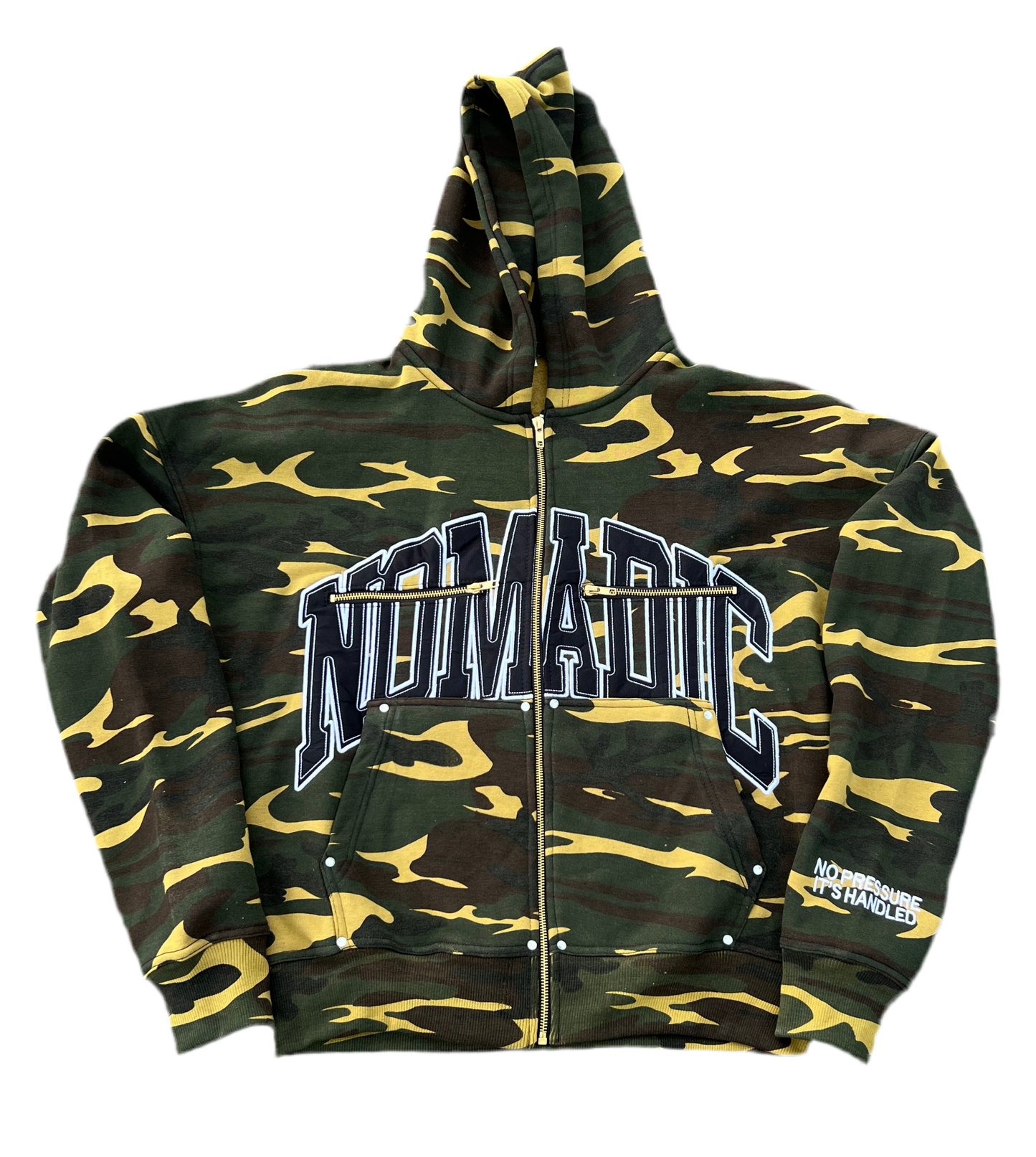 Army Green Nomadic Zipup