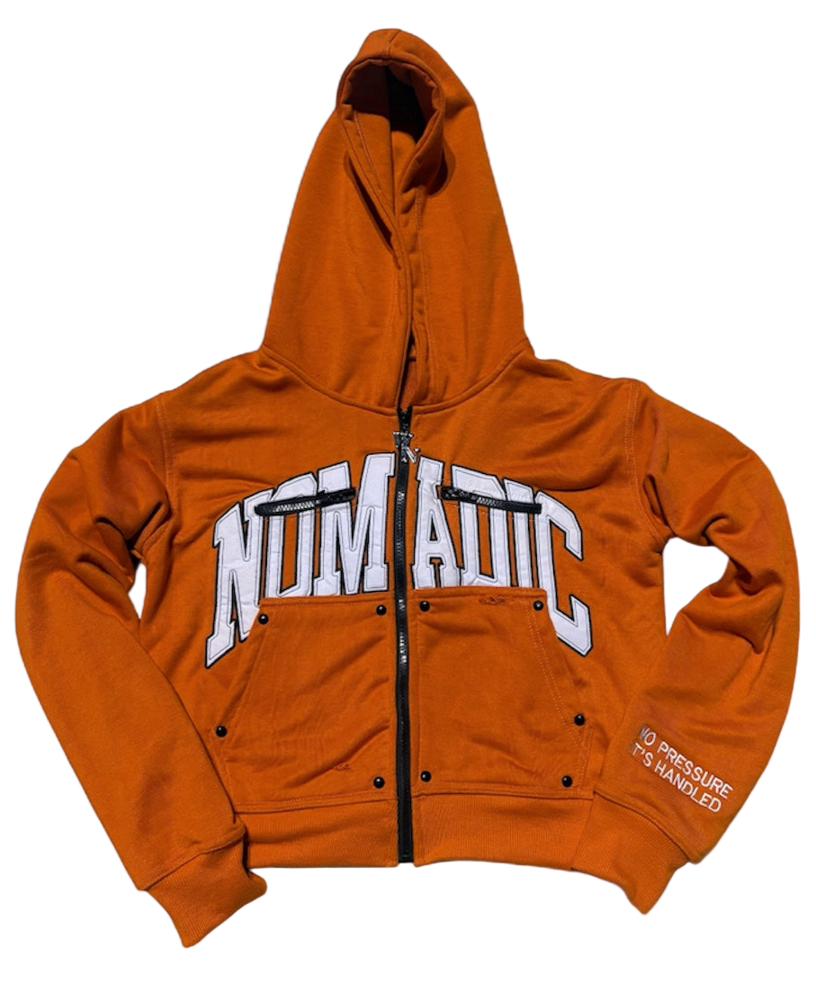 Burnt Orange Nomadic Zipup