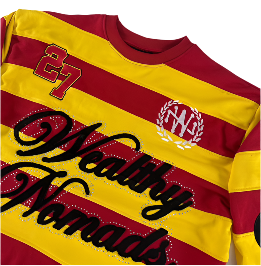 IRON MAN RUGBY WN TEE
