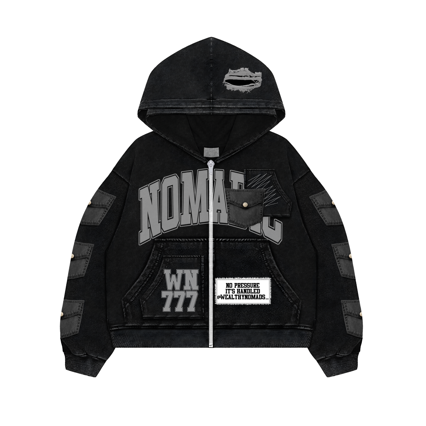 NOMADIC BLACK JEAN JACKET