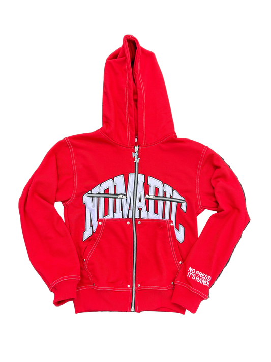FIRE RED NOMADIC ZIPUP