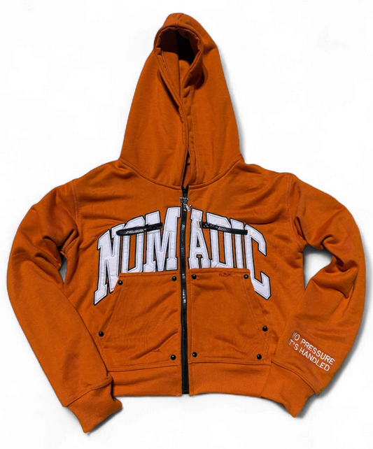 Burnt Orange Nomadic Zipup