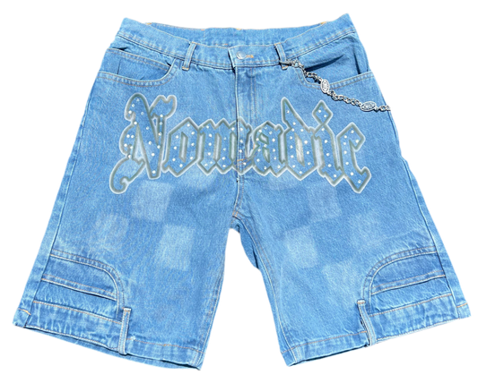 Nomadic Checker Boards Jorts (Wallet Chain Included)
