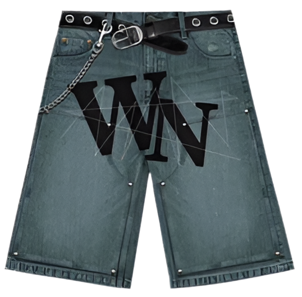 WN Stich Jorts (Wallet Chain Included)